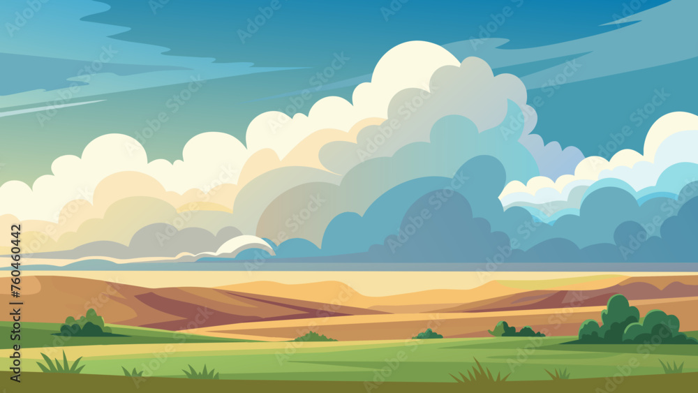 Obraz premium cloud formations 