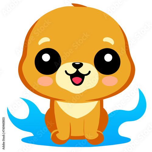 trend sea lions simple Design illustration