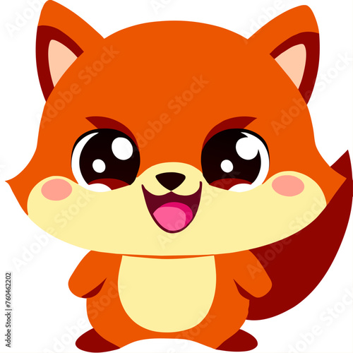trend squirrel  simple Design illustration