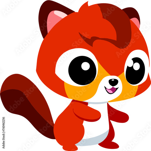 trend squirrel simple Design illustration