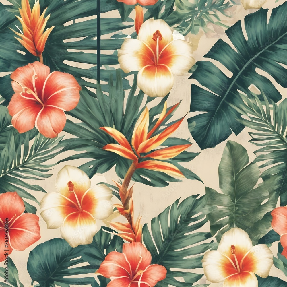 tropical leaves pattern tropical leaves pattern