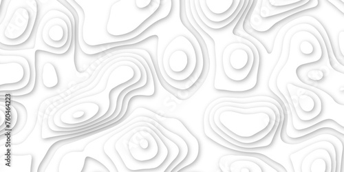 3d render, abstract white paper background. Paper cut vector art background banner texture. multi layer cutout geometric pattern on vector, Abstract soft white background with waves. 
