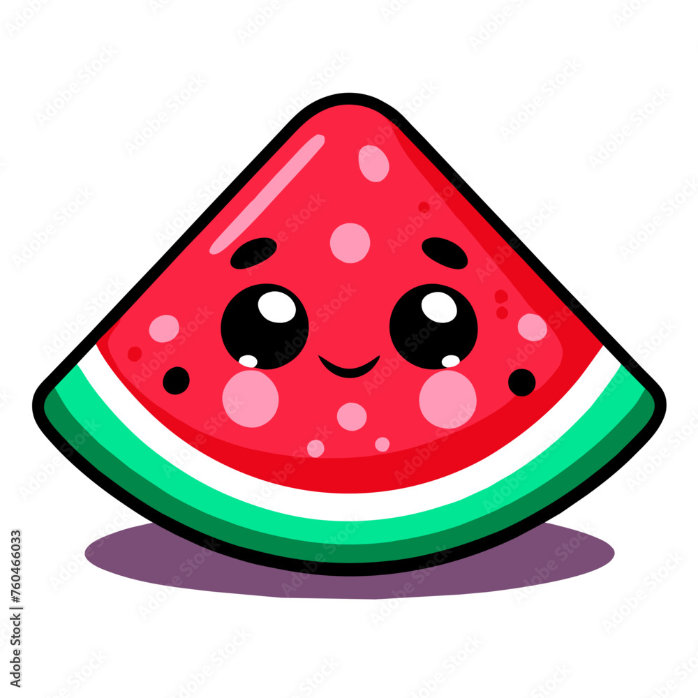 trend watermelon cartoon simple Design illustration trend watermelon cartoon simple Design illustration
