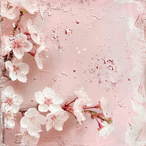 texture et arrière plan rose floral 