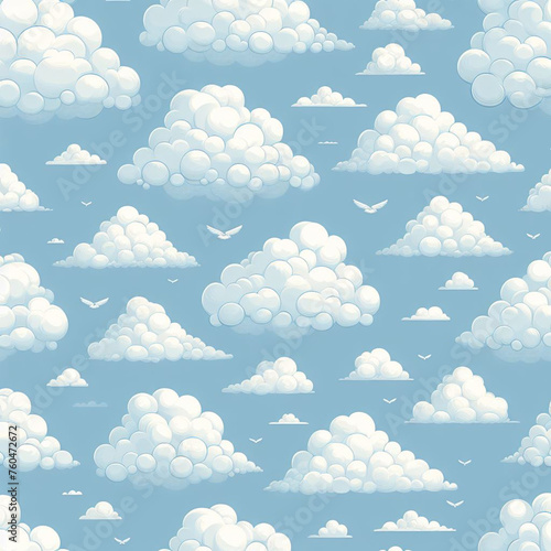 Seamless Cloud Background