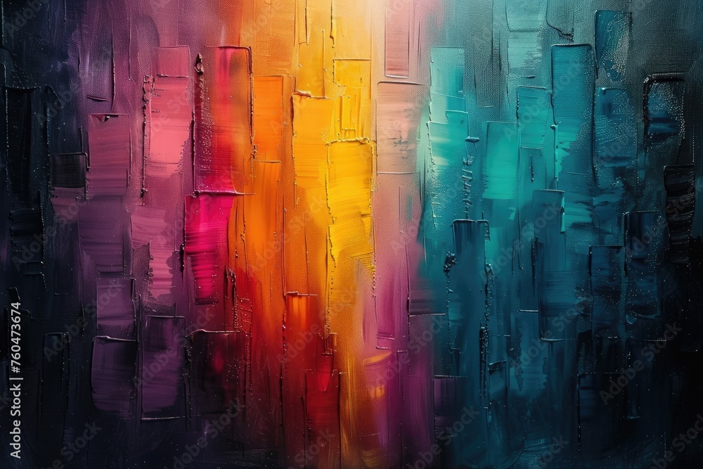 Obraz premium Abstract colorful oil paint background wallpaper design images