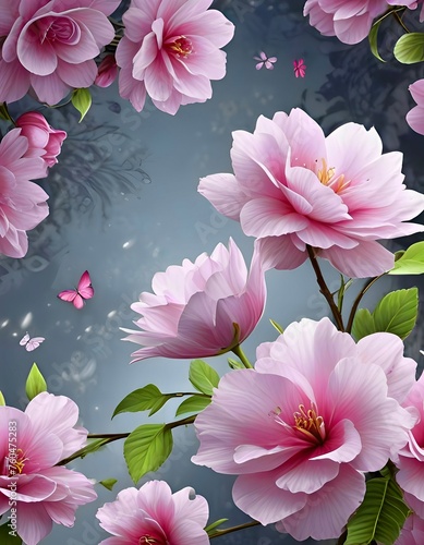 Beautiful flowers and garden wallpaper 