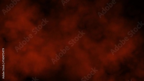 red smoke background