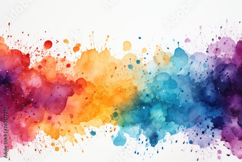 Abstract watercolor background wallpaper painting texture Generative AI