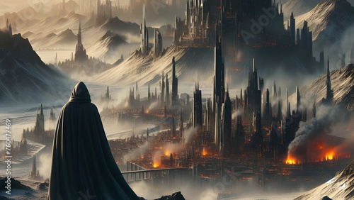 Ashen City: Volcanic Wasteland, Mysterious Silhouette