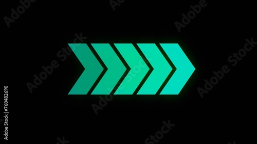 colorful arrow icon concept illustration file