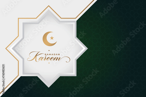 Vector elegant luxurious ramadan, eid al-fitr, islamic background decorative greeting card