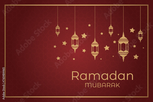 Vector elegant luxurious ramadan, eid al-fitr, islamic background decorative greeting card