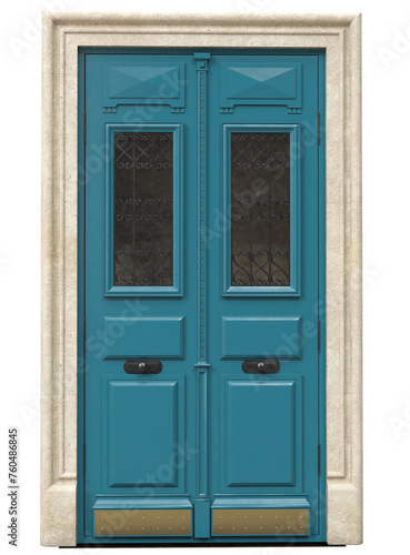 Entrance classic doors for the house