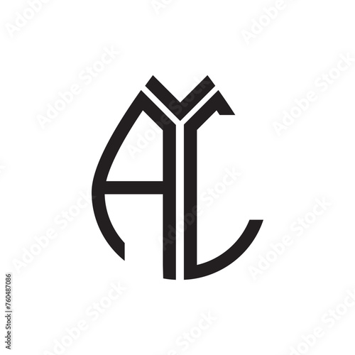 AL letter logo design.AL creative initial AL letter logo design . AL creative initials letter logo concept.