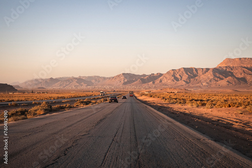 Landscapes of Wadi Rum Desert in Jordan  