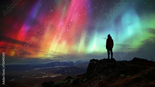 Aurora Awesomeness: The Breathtaking Glow of an Aurora on an Alien World
 photo