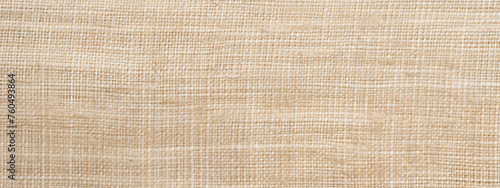 Close-up of Woven Cloth Texture in Natural Tones