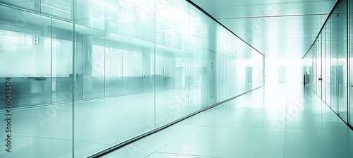 Wallpaper Mural Sleek modern clinic corridor with professional ambiance for a contemporary environment Torontodigital.ca