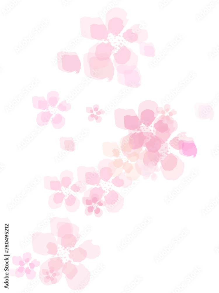 Petals Stock Image with blur effect Petals Stock Image with blur effect