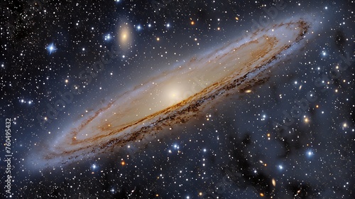 Andromeda's Ethereal Glow: A Mesmerizing View of Our Galactic Neighbor 