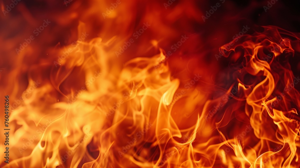 Fototapeta premium flame fire background.