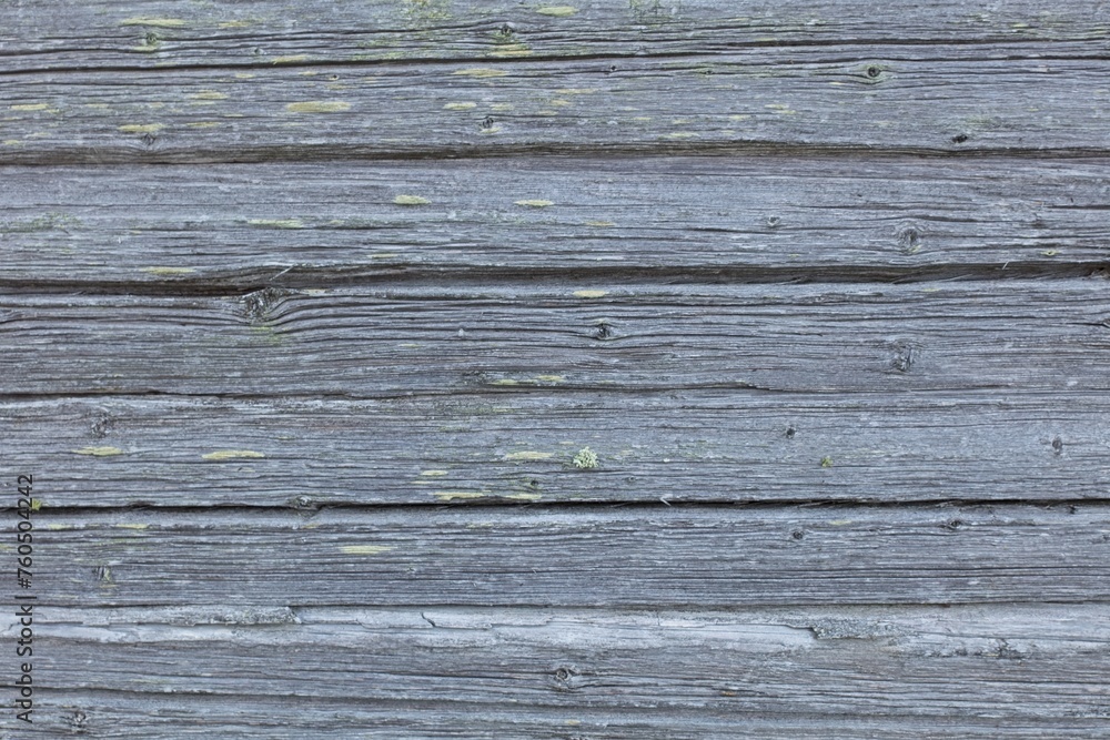 Obraz premium Closeup of old weathered and worn wooden planks.