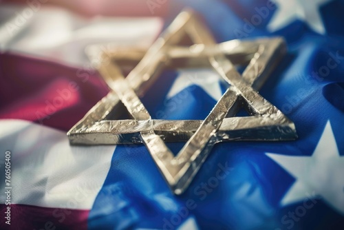 Jewish American heritage month background illustration photo