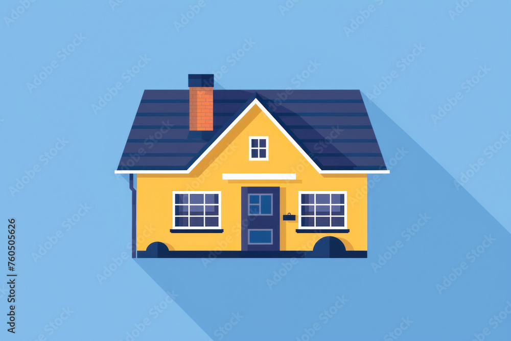House flat icon. flat style illustration. House flat icon. flat style illustration.