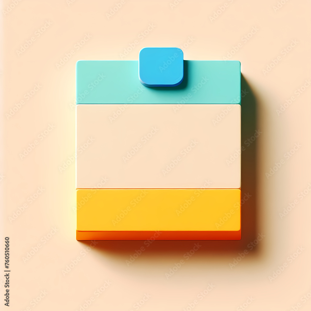 a sticky note, featuring a blank space for writing, generative ai a sticky note, featuring a blank space for writing, generative ai