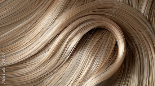 Lustrous blonde hair background smooth, shiny, and healthy strands for a stunning display