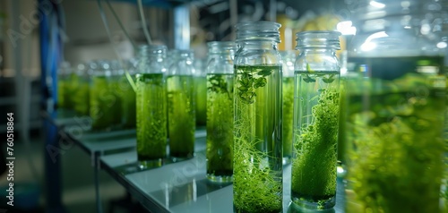 Green alga biofuel research: lab to sustainable energy