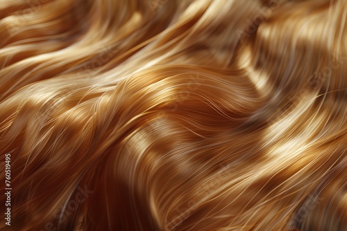 long delightful healthy female hair, shampoos and hair care, flowing like silk