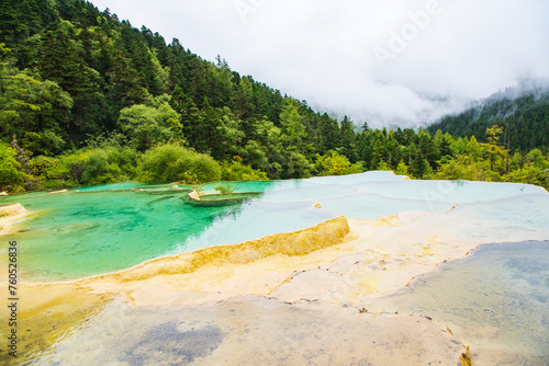 Sichuan Huanglong Yaochi and Spruce Forest