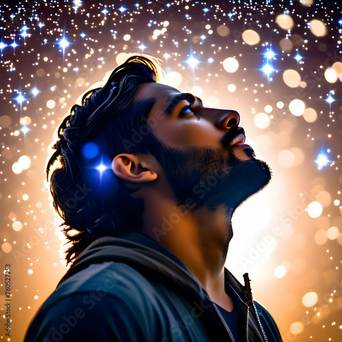 person with headphones