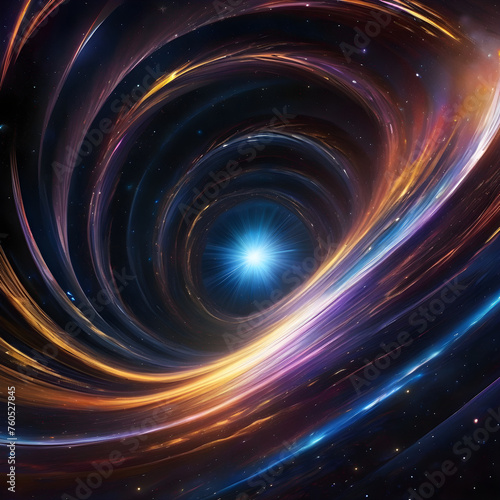  Majestic Spiral Galaxy in the Cosmos