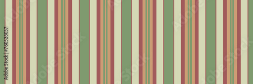 Simple seamless stripe textile, wallpaper pattern vector texture. Pastel lines vertical background fabric in red and pastel colors.