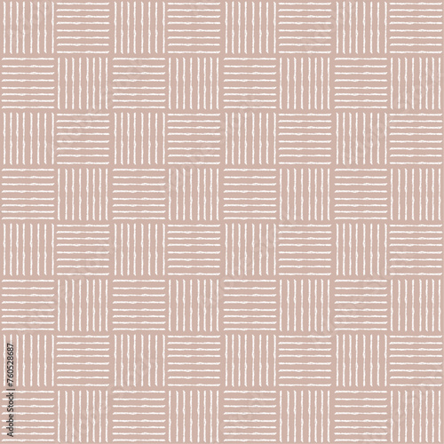 Vector seamless pattern with simple ethnic pattern. For printing, packaging, textiles, wallpaper