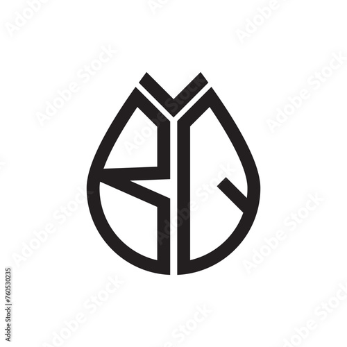 BQ letter logo design.BQ creative initial BQ letter logo design . BQ creative initials letter logo concept.