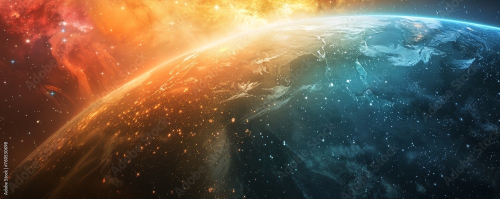 Terraforming exoplanets using Baroque-inspired designs, blending art with science Terraforming exoplanets using Baroque-inspired designs, blending art with science