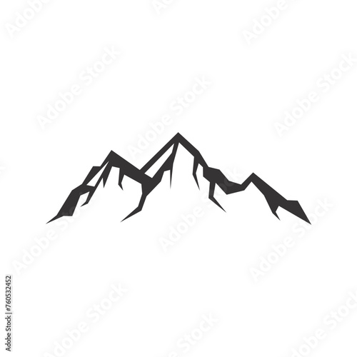 Mountain logo vector design templates simple and modern