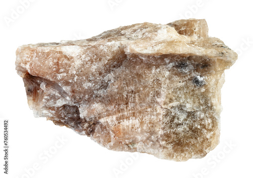 specimen of natural raw cancrinite mineral cutout photo