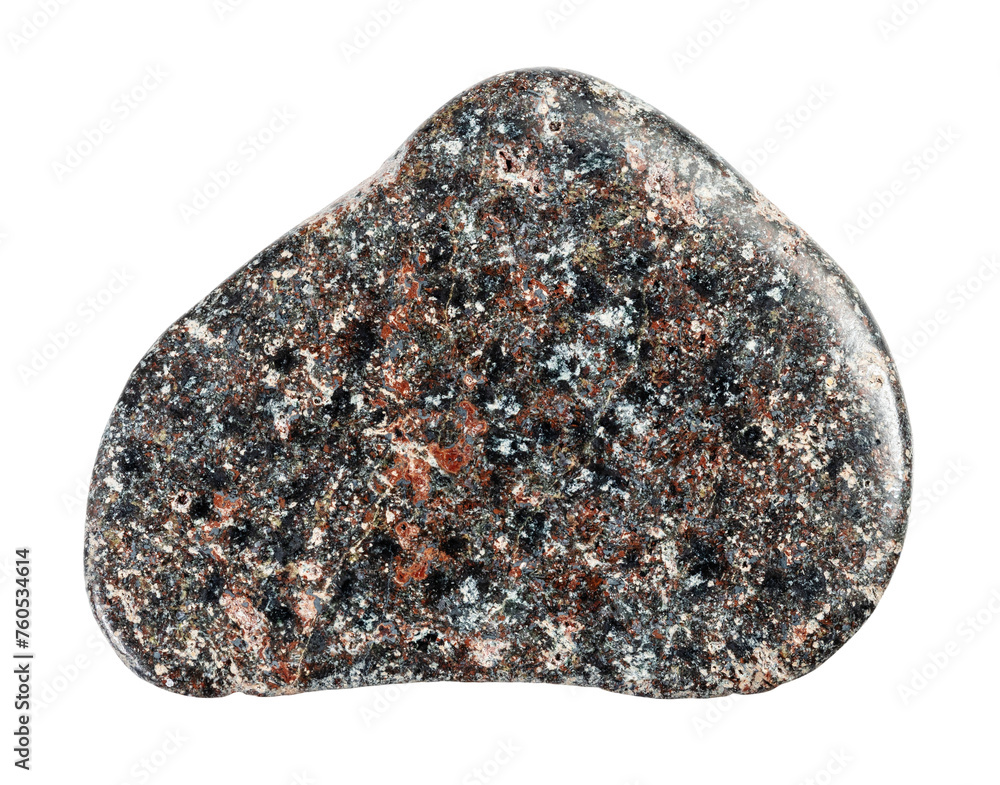 natural tumbled basalt with hematite rock cutout natural tumbled basalt with hematite rock cutout