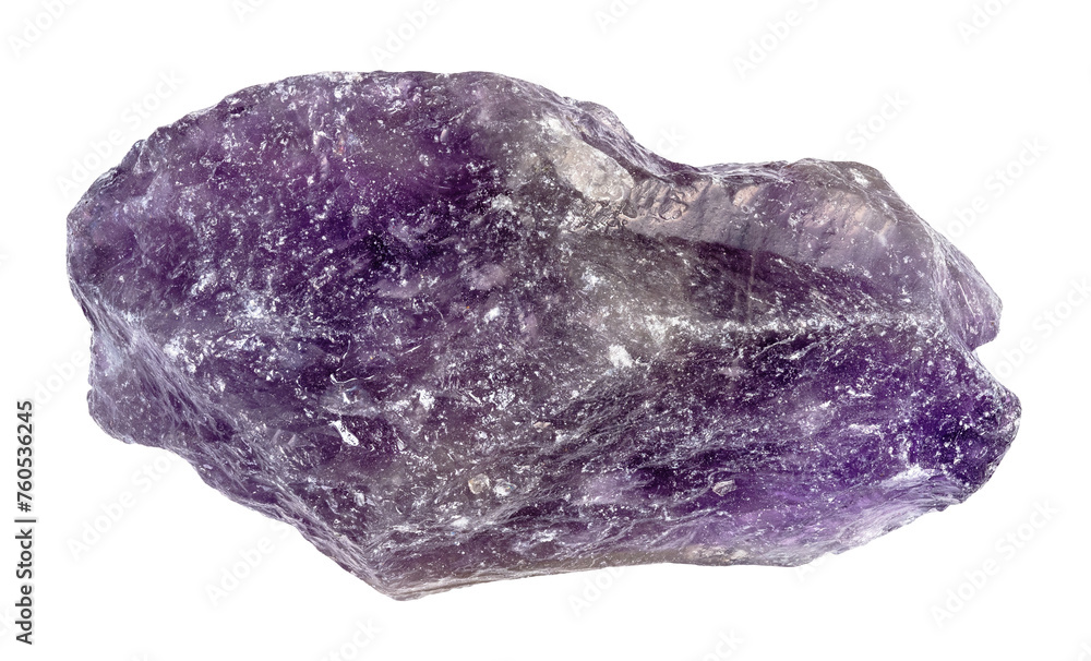 specimen of natural raw amethyst mineral cutout specimen of natural raw amethyst mineral cutout