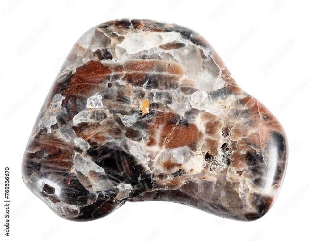 natural polished monzonite mineral cutout natural polished monzonite mineral cutout