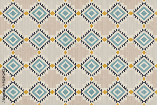 Tribal striped seamless pattern. Aztec geometric vector background. Can be used in textile design, web design for making of clothes, accessories, decorative paper, wrapping, envelope; backpacks, etc.