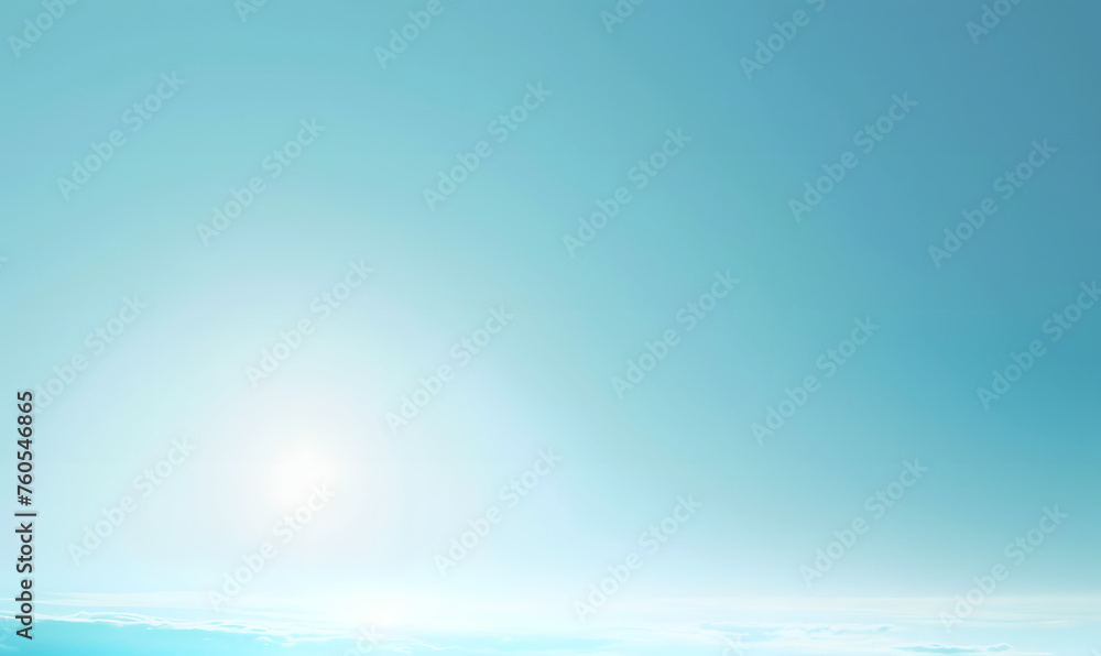 A clean background in sky blue or blue. Soft Panoramic Gradient,Generative AI A clean background in sky blue or blue. Soft Panoramic Gradient,Generative AI
