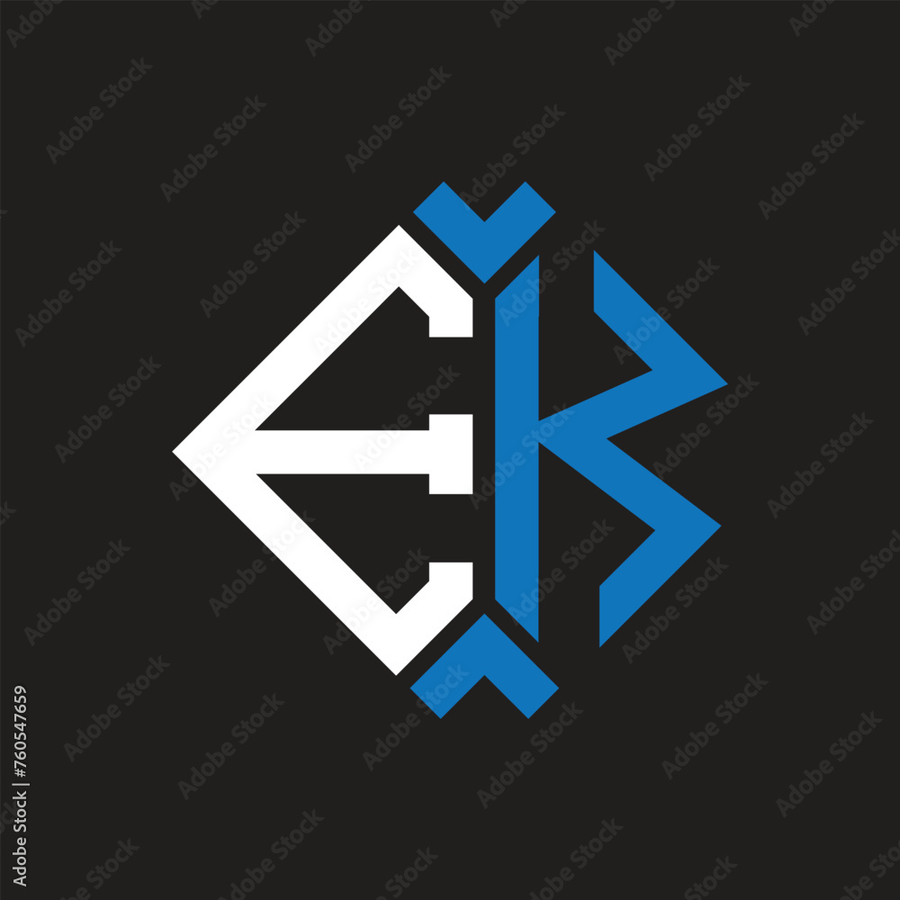 EK letter logo design on black background. EK creative initials letter logo concept. EK letter design.
EK letter logo design on black background. EK creative initials letter logo concept. EK letter design.