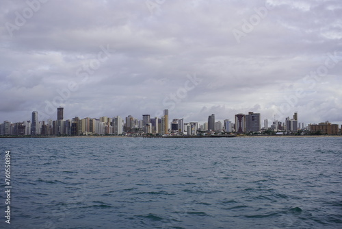  Fortaleza skyline, Mireles district und Iracema district. Brazil. 
