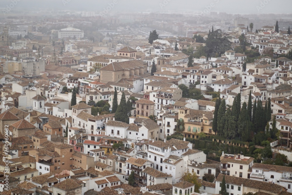 View of the city in Spain